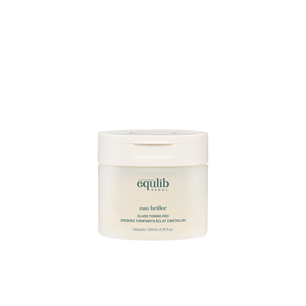 Equlib briller glass toning pad 200ml / 100 pads