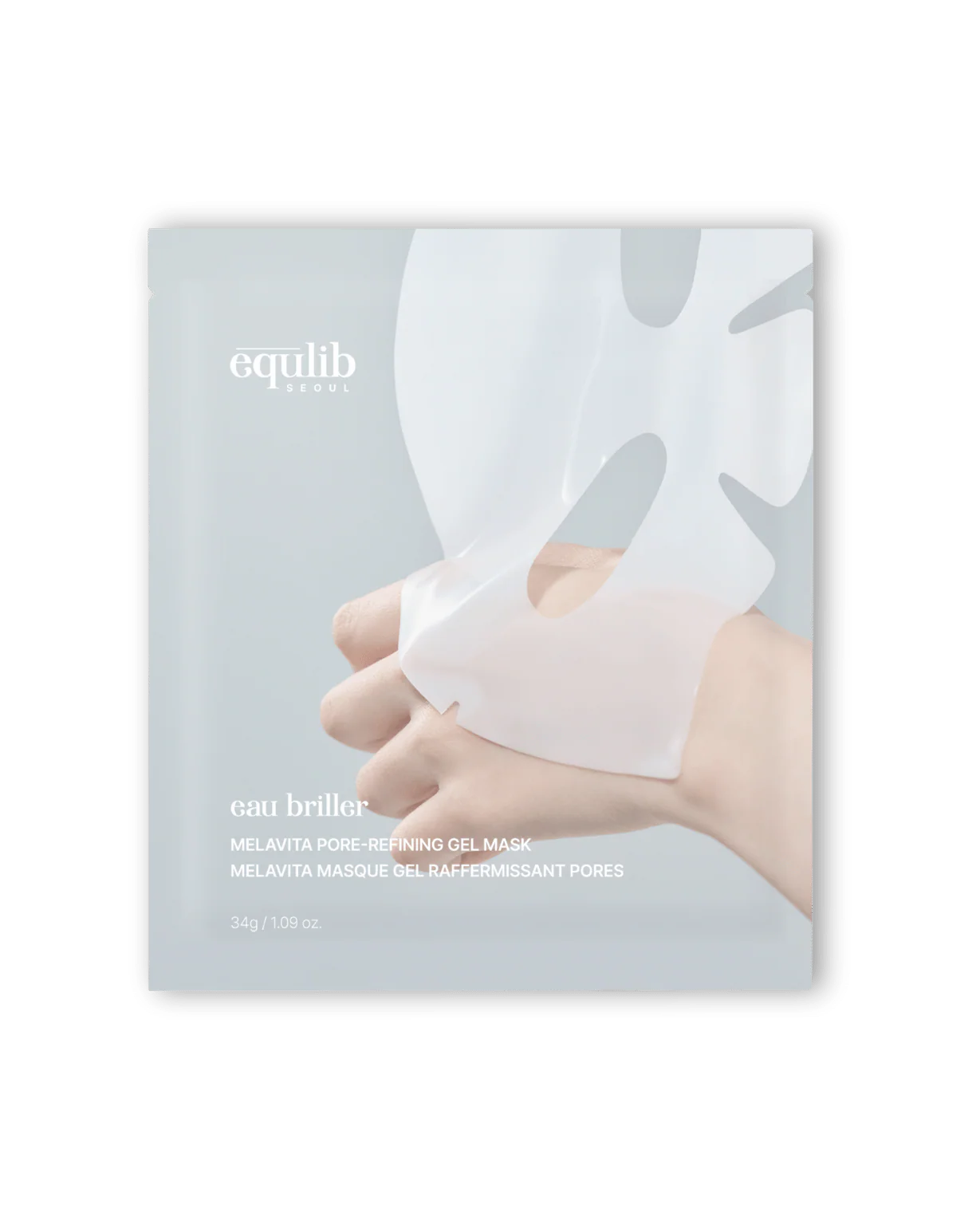 Equlib eau briller MelaVita Pore-Refining Gel mask 34g / 1.09 oz.