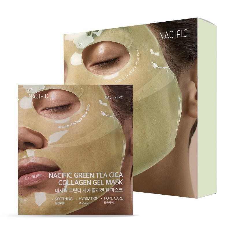 Nacific green tea collagen gel mask 35g / 1.23 oz.