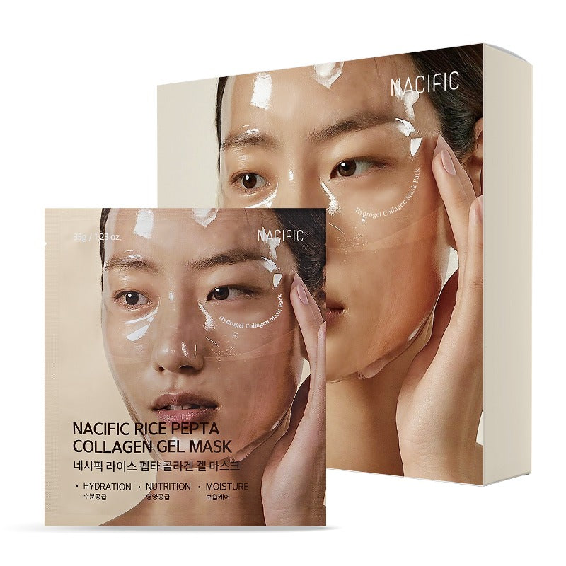 Nacific Rice+ pepta collagen gel mask 35g / 1.23 oz.